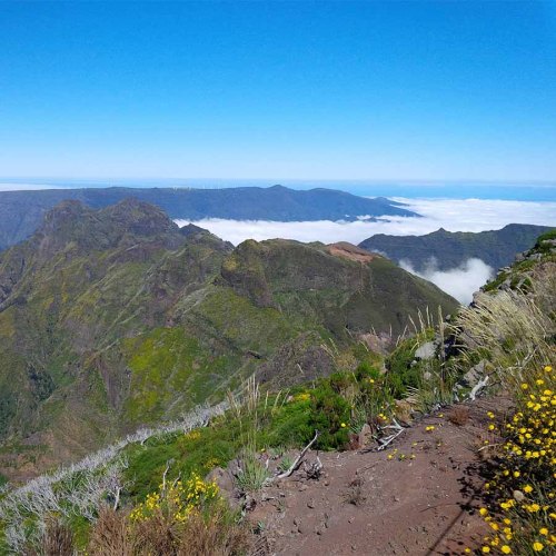 Gipfel des Pico Ruivo auf Madeira erreicht.